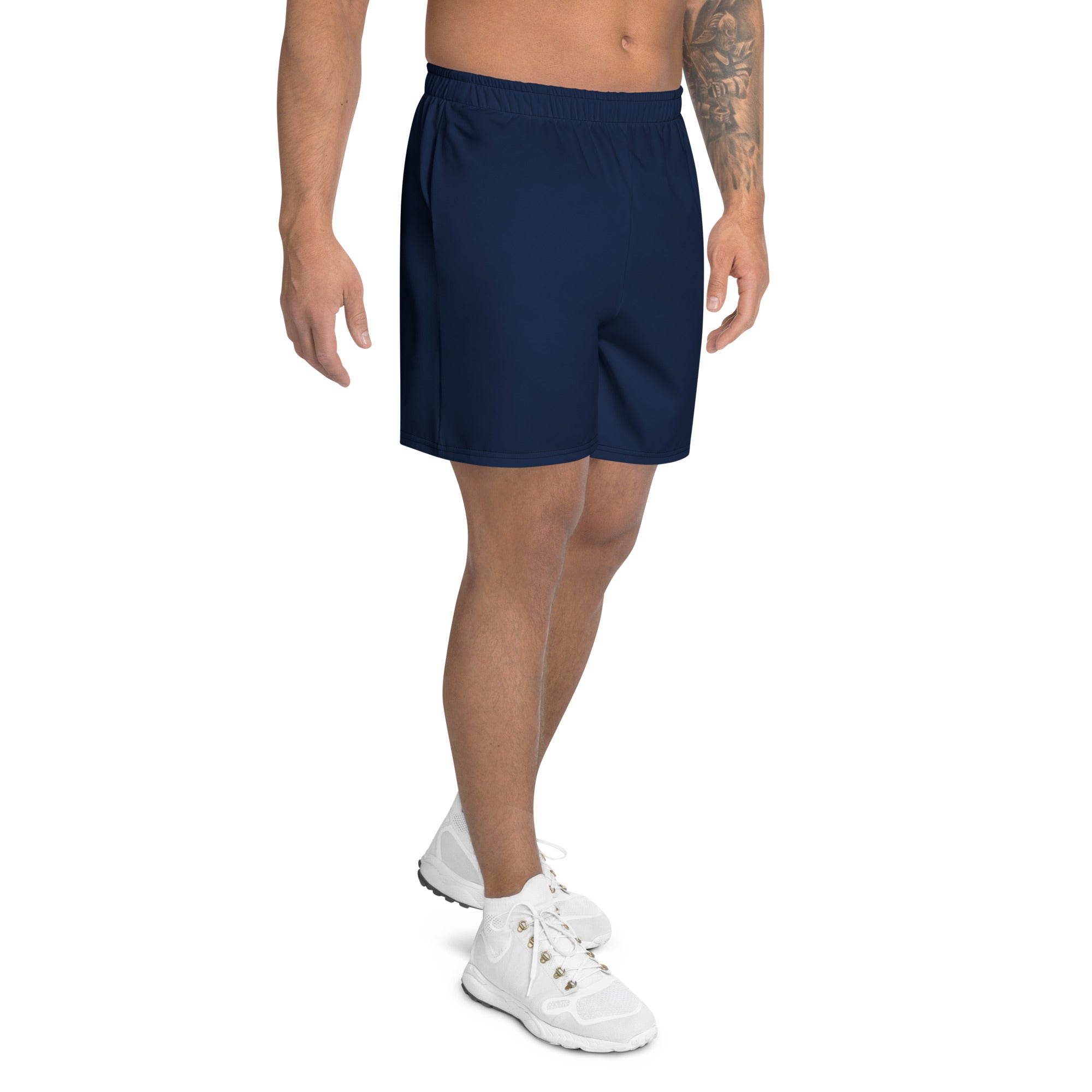 PHUNKYN Athletic Long Shorts (Navy) | Shorts Shorts from PHUNKYN