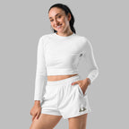 PHUNKYN Athletic Shorts (White) | Shorts Shorts from PHUNKYN