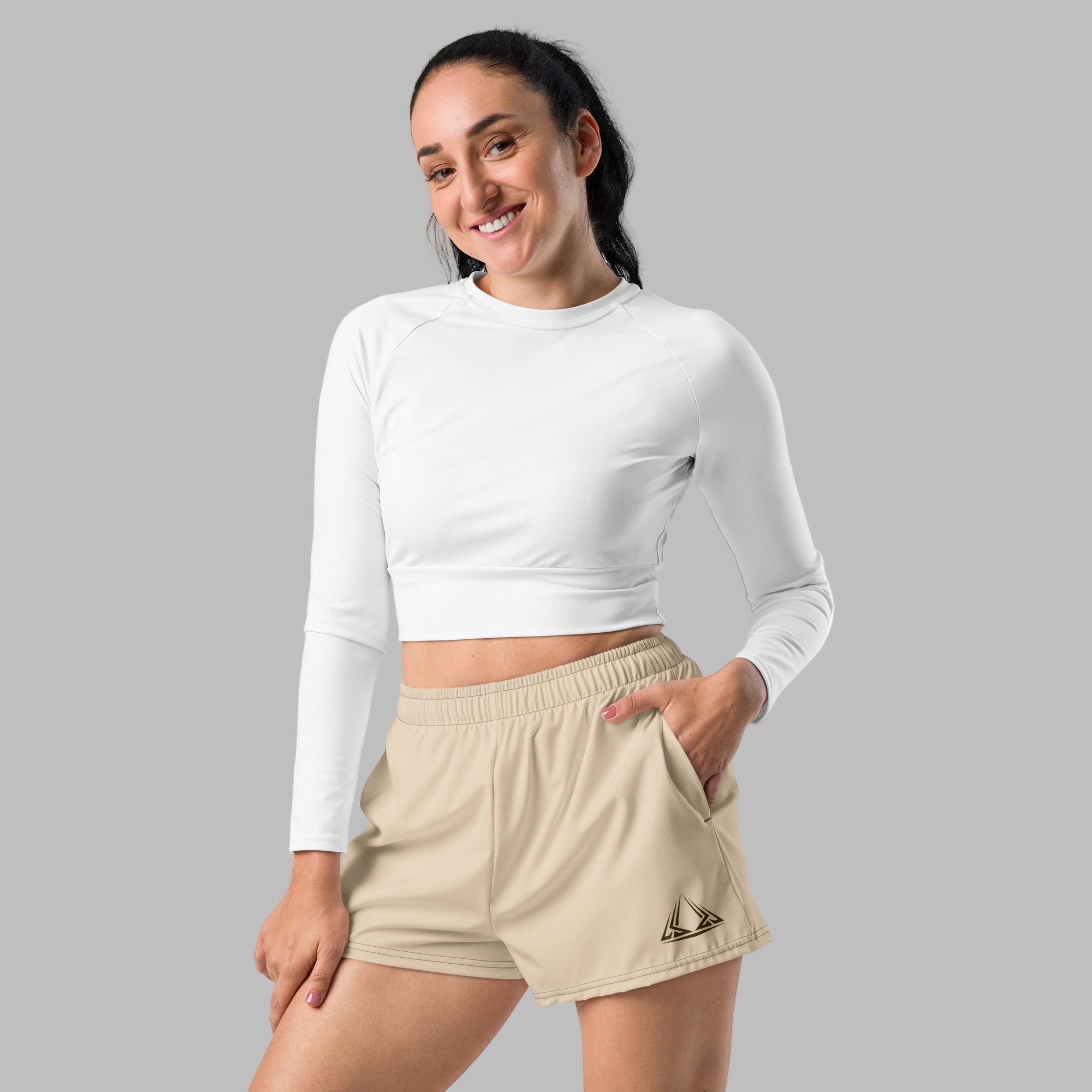 PHUNKYN Athletic Shorts (Champagne) | Shorts from PHUNKYN