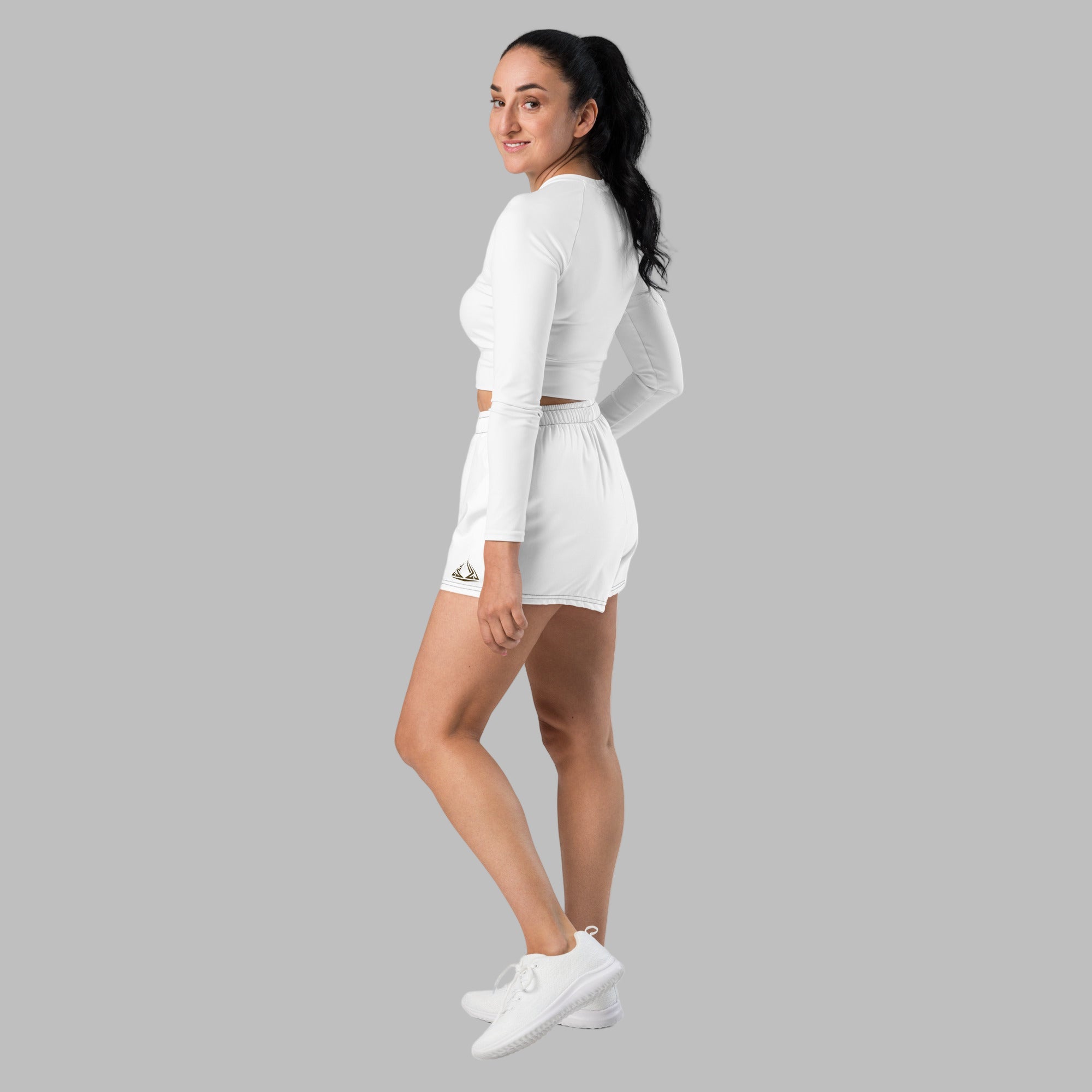PHUNKYN Athletic Shorts (White) | Shorts Shorts from PHUNKYN