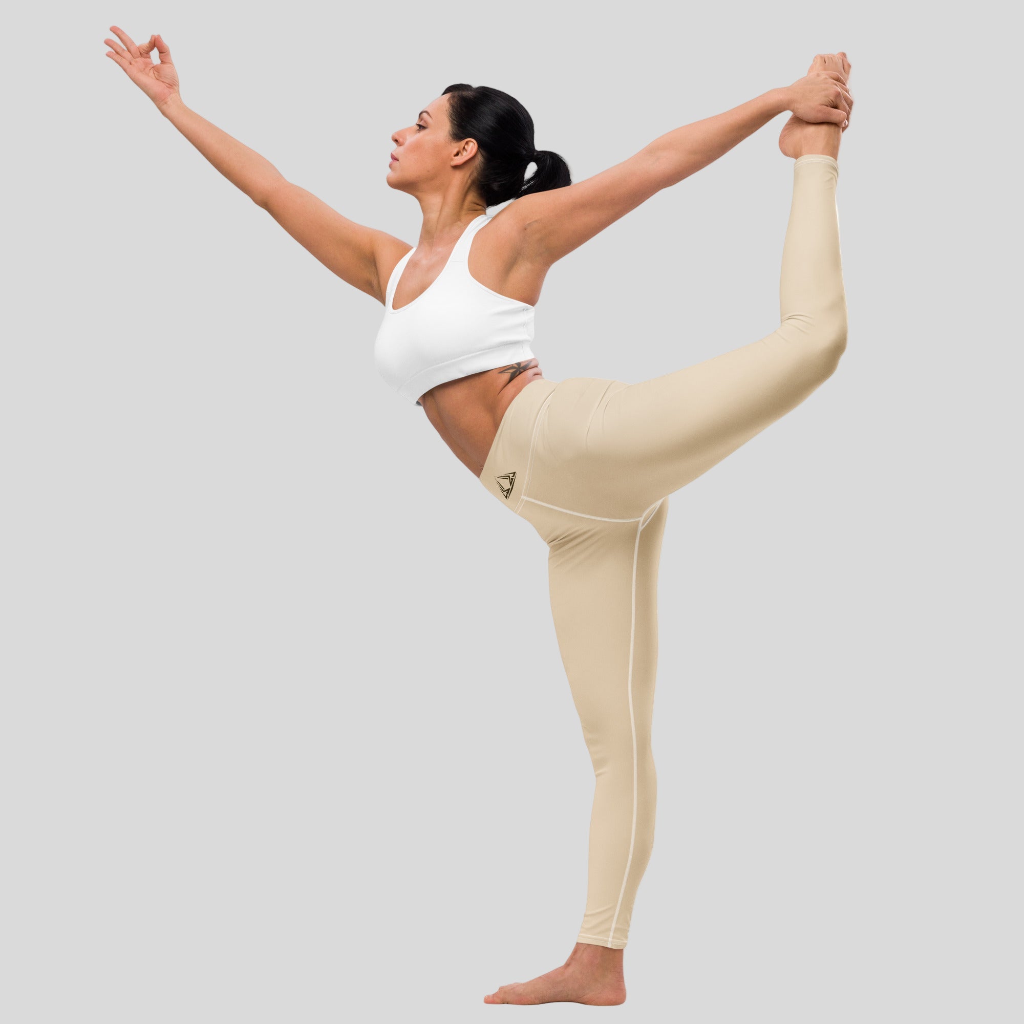 PHUNKYN Active Leggings (Champagne) | Leggings Leggings from PHUNKYN