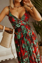 Printed Spaghetti Strap Maxi Dress | Dresses Maxi Dress from PHUNKYN