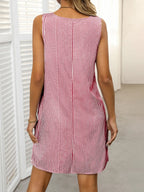 Mandy Striped Wide Strap Mini Dress | Dresses Mini Dress from PHUNKYN