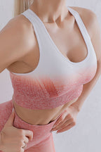 Gradient Sports Bra and Leggings Set | Activewear Active Set from PHUNKYN