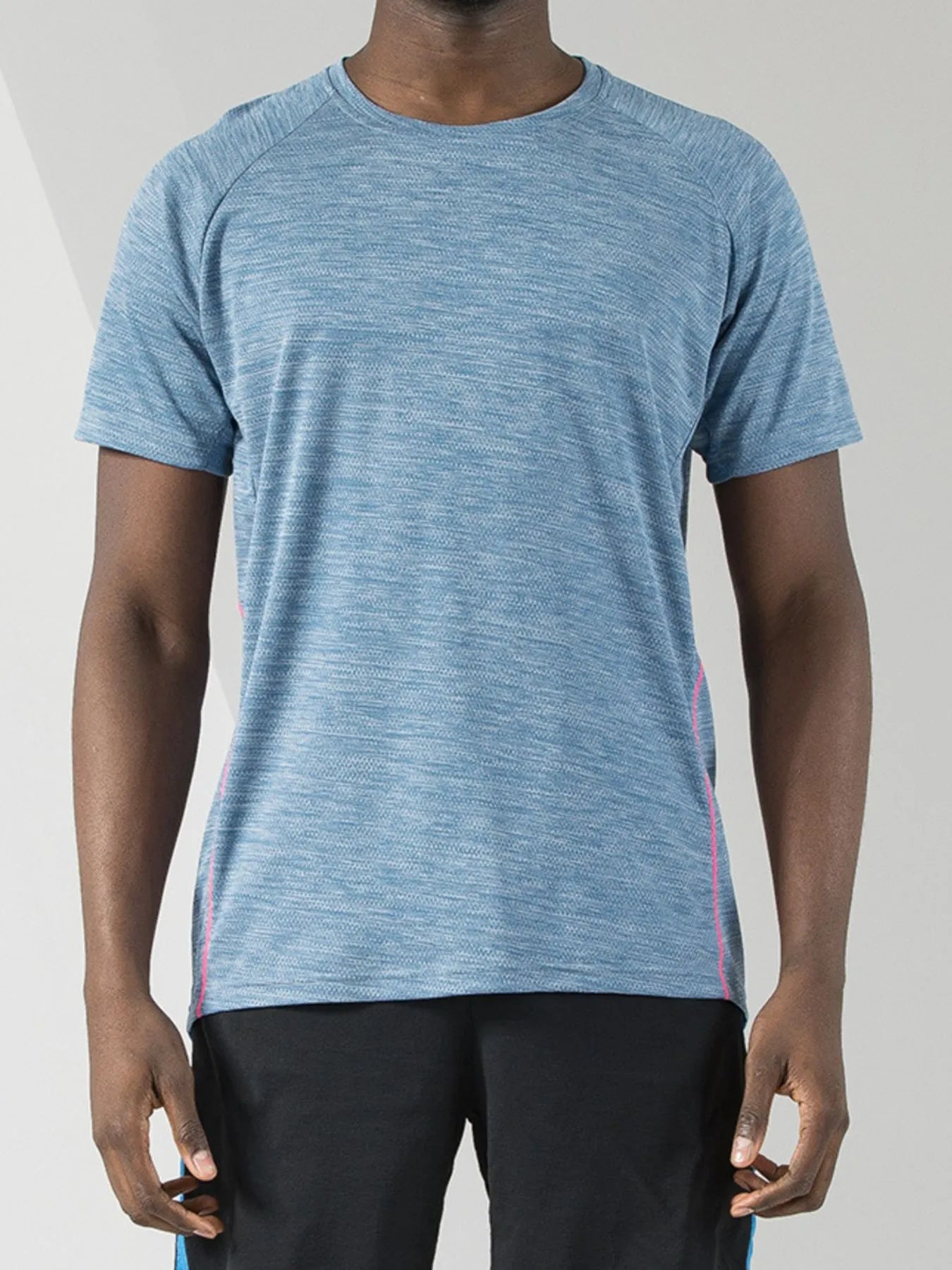 Men's Plus Size Round Neck Short Sleeve Active T-Shirt | T-Shirts T-Shirt from PHUNKYN