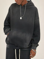 Men's Dropped Shoulder Long Sleeve Hoodie | Hoodies Hoodie from PHUNKYN