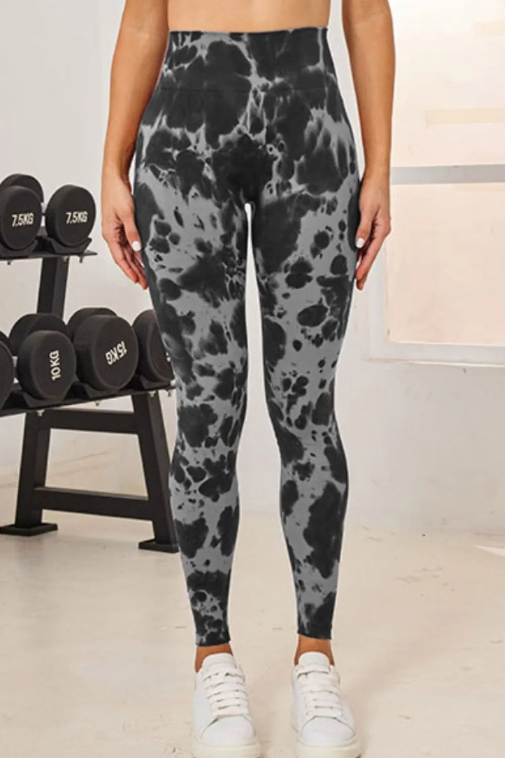 Tie-Dye High Waist Active Leggings | Leggings Leggings from PHUNKYN