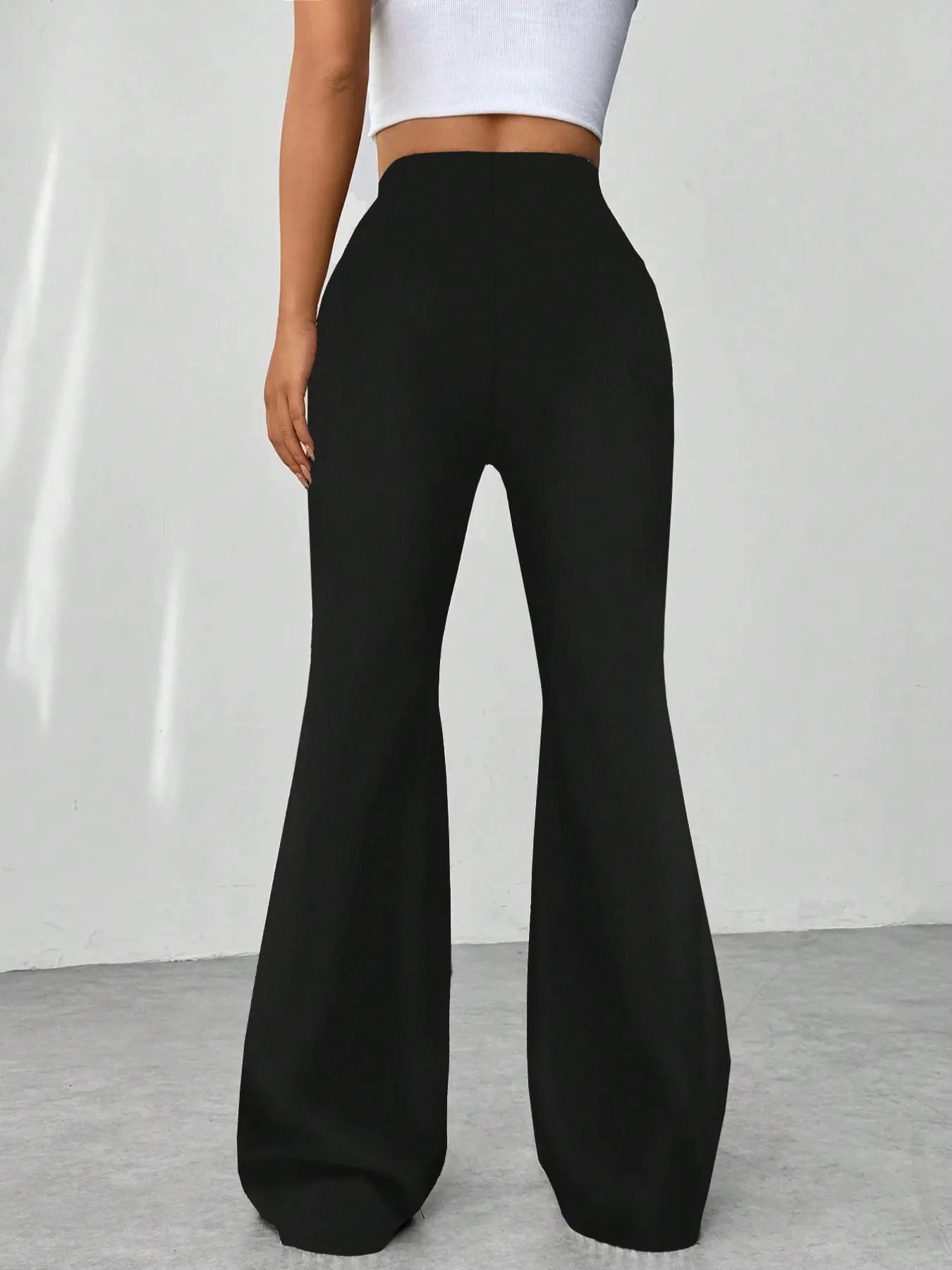 High Waisted Flare Pants | Trousers Flare Pants from PHUNKYN