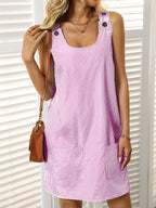 Mandy Striped Wide Strap Mini Dress | Dresses Mini Dress from PHUNKYN