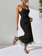 Openwork Scoop Neck Cover-Up Dress | Cover Ups Cover up from PHUNKYN