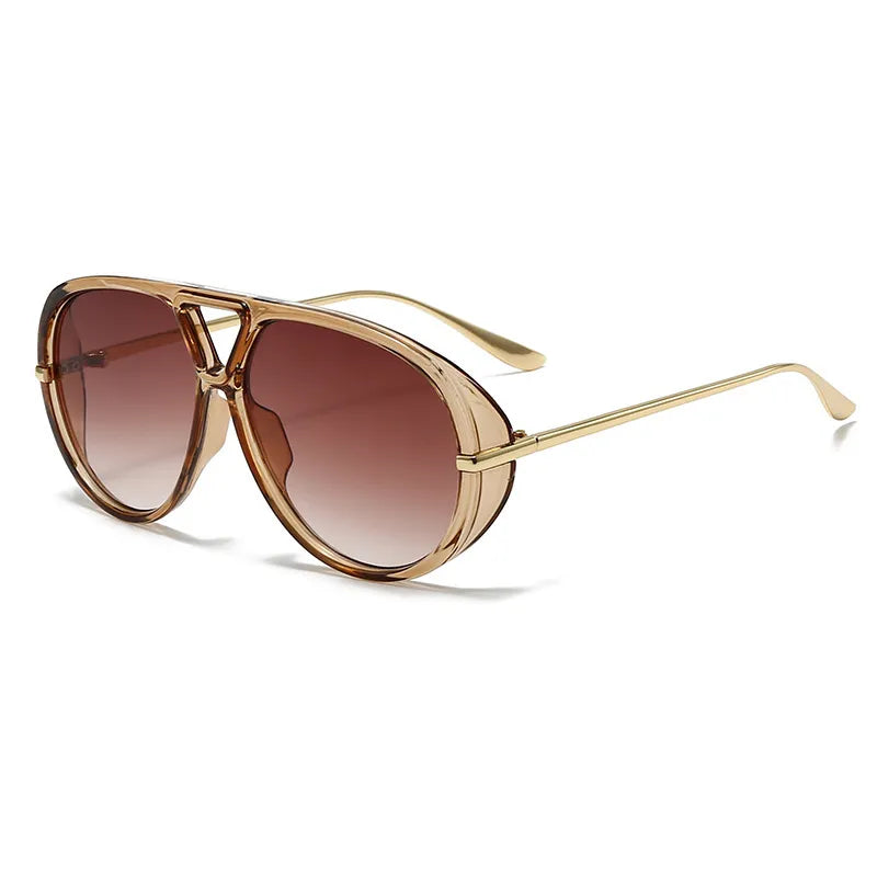 Aviator Fashion Sunglasses with Yellow Tinted Lenses | Sunglasses Sunglasses from PHUNKYN
