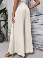 Frill Wide Leg Pants | Trousers Wide Leg Pants from PHUNKYN