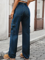 High-Waisted Cargo Jeans | Jeans Cargo Jeans from PHUNKYN