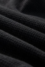 Knotted Straps Button Textured Drawstring Jumpsuit | One-Pieces Jumpsuit from PHUNKYN