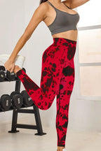 Tie-Dye High Waist Active Leggings | Leggings Leggings from PHUNKYN