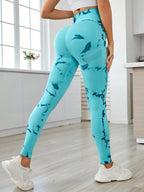 Printed High Waist Active Leggings | Leggings Leggings from PHUNKYN