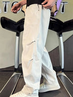 Men's Drawstring Wide Leg Pants | Joggers Wide Leg pants from PHUNKYN