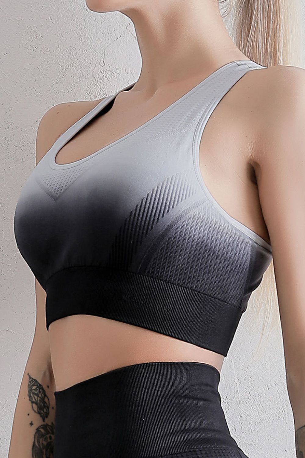 Gradient Racerback Sports Bra | Activewear Sports Bra from PHUNKYN