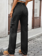 High-Waisted Cargo Jeans | Jeans Cargo Jeans from PHUNKYN