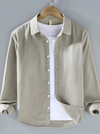 Men's Button Up Long Sleeve Shirt | Shirts Shirts from PHUNKYN