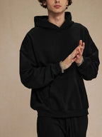 Men's Oversized Long Sleeve Hoodie with Kangaroo Pocket | Hoodies Hoodie from PHUNKYN