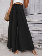 Frill Wide Leg Pants | Trousers Wide Leg Pants from PHUNKYN