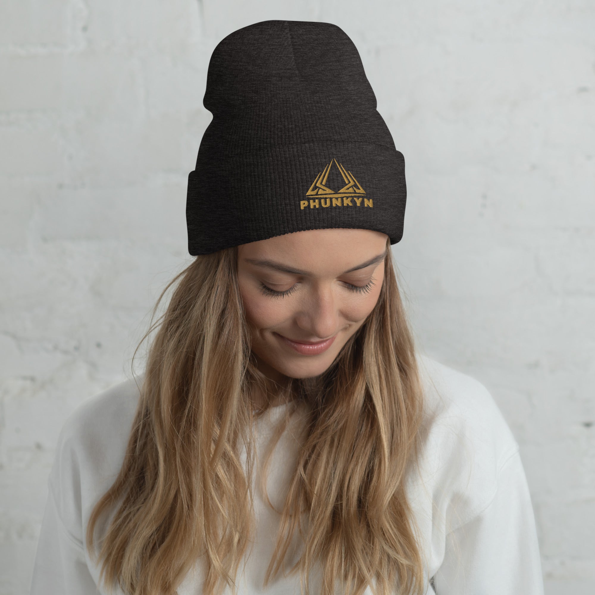 PHUNKYN Cuffed Beanie - Premium Logo (Embroidery) | Beanies Beanie from PHUNKYN