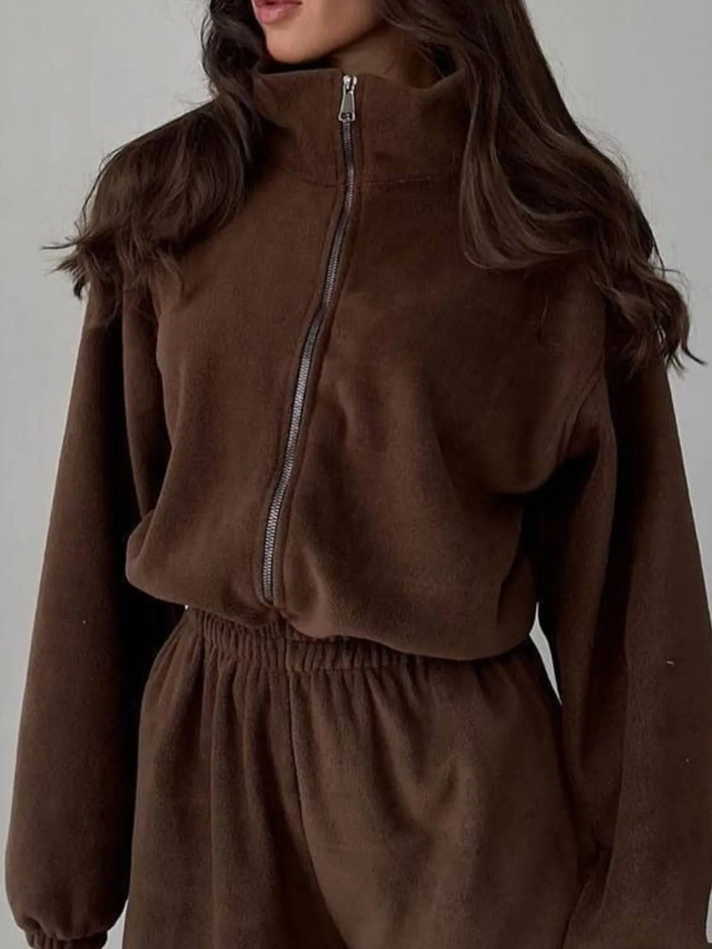 Zip Front Long Sleeve Jumpsuit | One-Pieces Jumpsuit from PHUNKYN