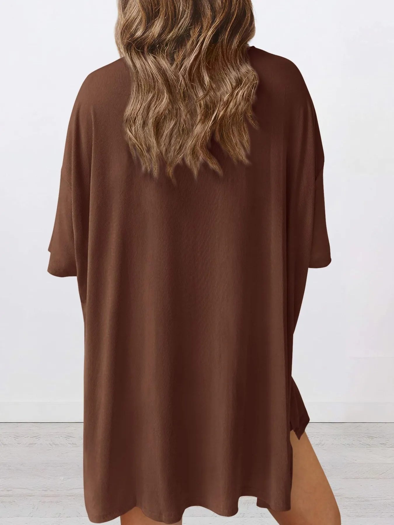 Oversized Round Neck Top and Shorts Set | Outfit Sets Women’s Top and Short Set from PHUNKYN