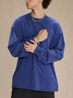Men's Drop Shoulder Long Sleeve T-Shirt | T-Shirts T-Shirt from PHUNKYN