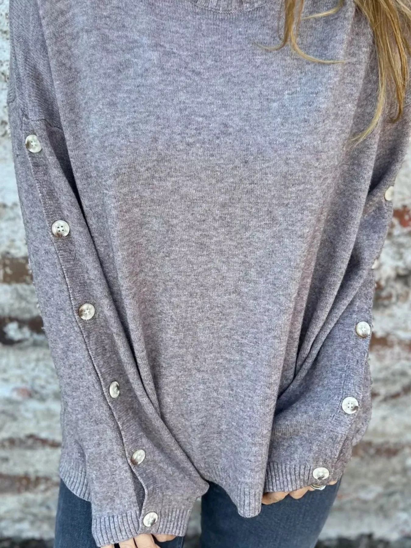 Full Size Turtleneck Long Sleeve Sweater Plus Size | Sweaters Sweater from PHUNKYN