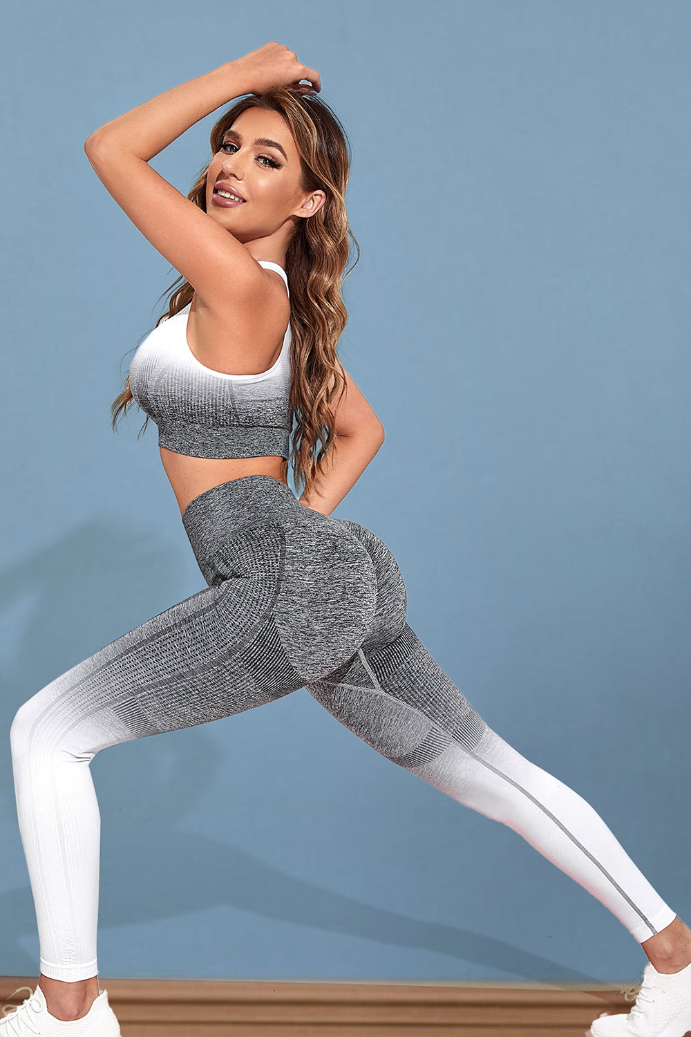 Gradient Sports Tank and Leggings Set | Activewear Tank and Leggings from PHUNKYN