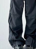 Side Stripes Wide Leg Pants | Joggers Wide Leg Pants from PHUNKYN