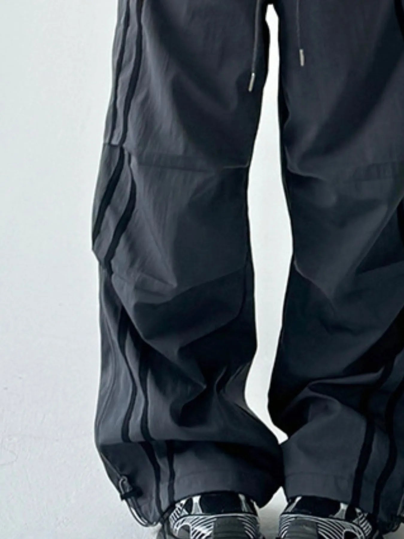 Side Stripes Wide Leg Pants | Joggers Wide Leg Pants from PHUNKYN