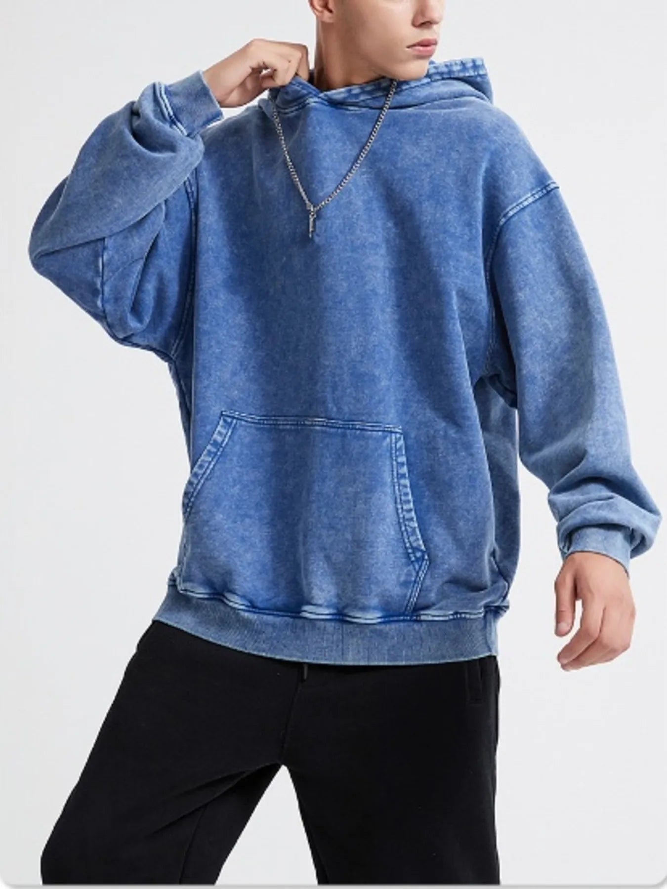 Men's Kangaroo Pocket Long Sleeve Hoodie | Hoodies Hoodie from PHUNKYN