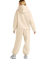 Kangaroo Pocket Hoodie and Joggers Set Plus Size | Outfit Sets Top and Pants Set from PHUNKYN