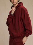 Men's Oversized Long Sleeve Hoodie with Kangaroo Pocket | Hoodies Hoodie from PHUNKYN