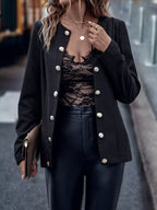 Solid Color Long Sleeve Outerwear | Cardigans Jacket from PHUNKYN