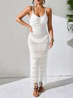 Openwork Scoop Neck Cover-Up Dress | Cover Ups Cover up from PHUNKYN