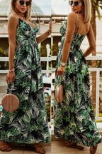 Printed Spaghetti Strap Maxi Dress | Dresses Maxi Dress from PHUNKYN