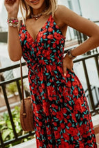 Printed Spaghetti Strap Maxi Dress | Dresses Maxi Dress from PHUNKYN