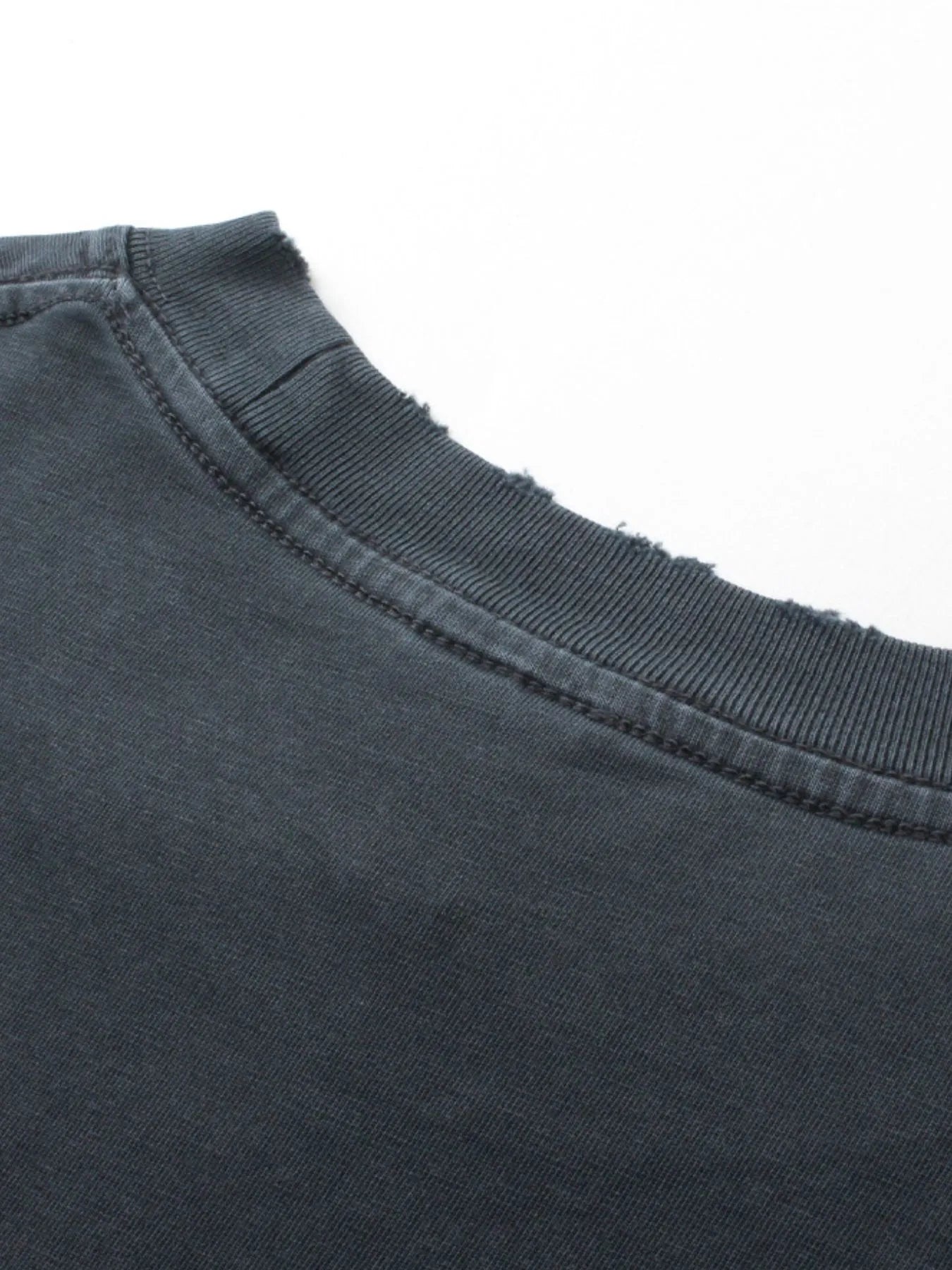 Men's Distressed Round Neck Short Sleeve T-Shirt | T-Shirts T-Shirt from PHUNKYN