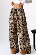 Leopard Wide Leg Pants | Wide Leg Pants from PHUNKYN