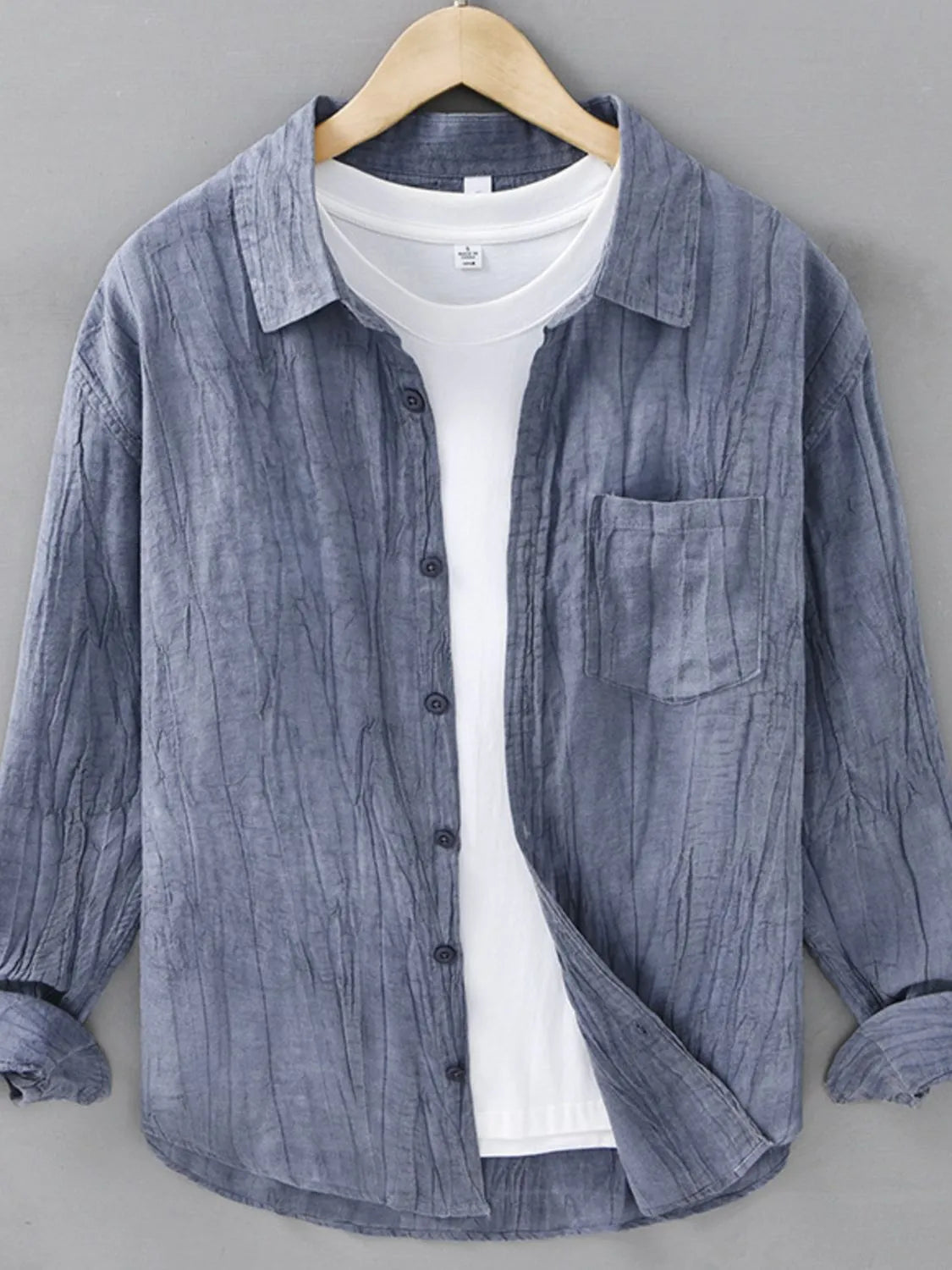 Men's Button Up Long Sleeve Shirt | Shirts Shirts from PHUNKYN