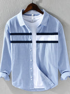 Men's Striped Button-Down Shirt | Shirts Shirt from PHUNKYN