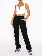 Straight Leg Cargo Pants | Cargo Pants Cargo Pants from PHUNKYN