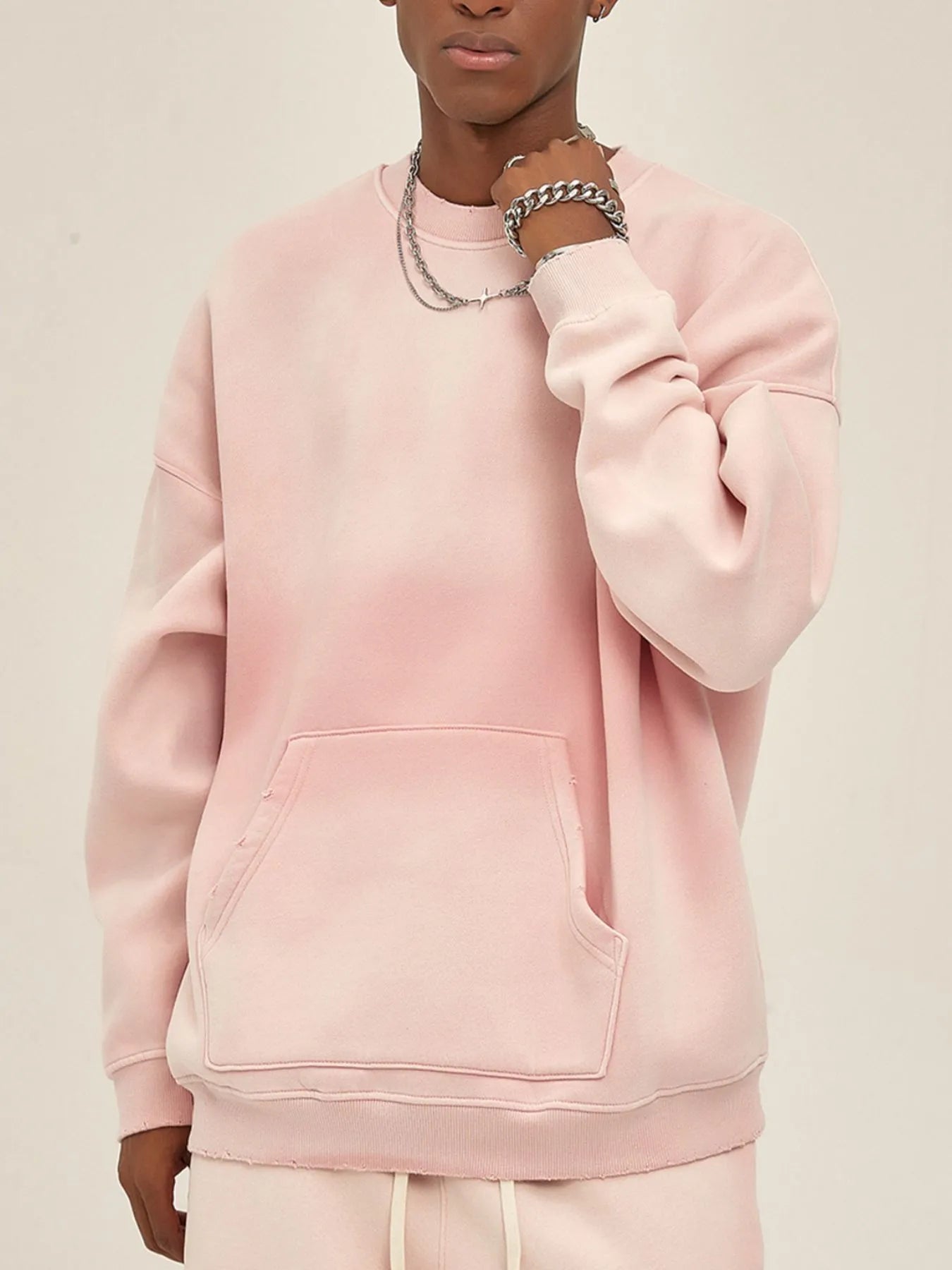 Men's Gradient Dropped Shoulder Sweatshirt | Sweatshirts Sweatshirt from PHUNKYN