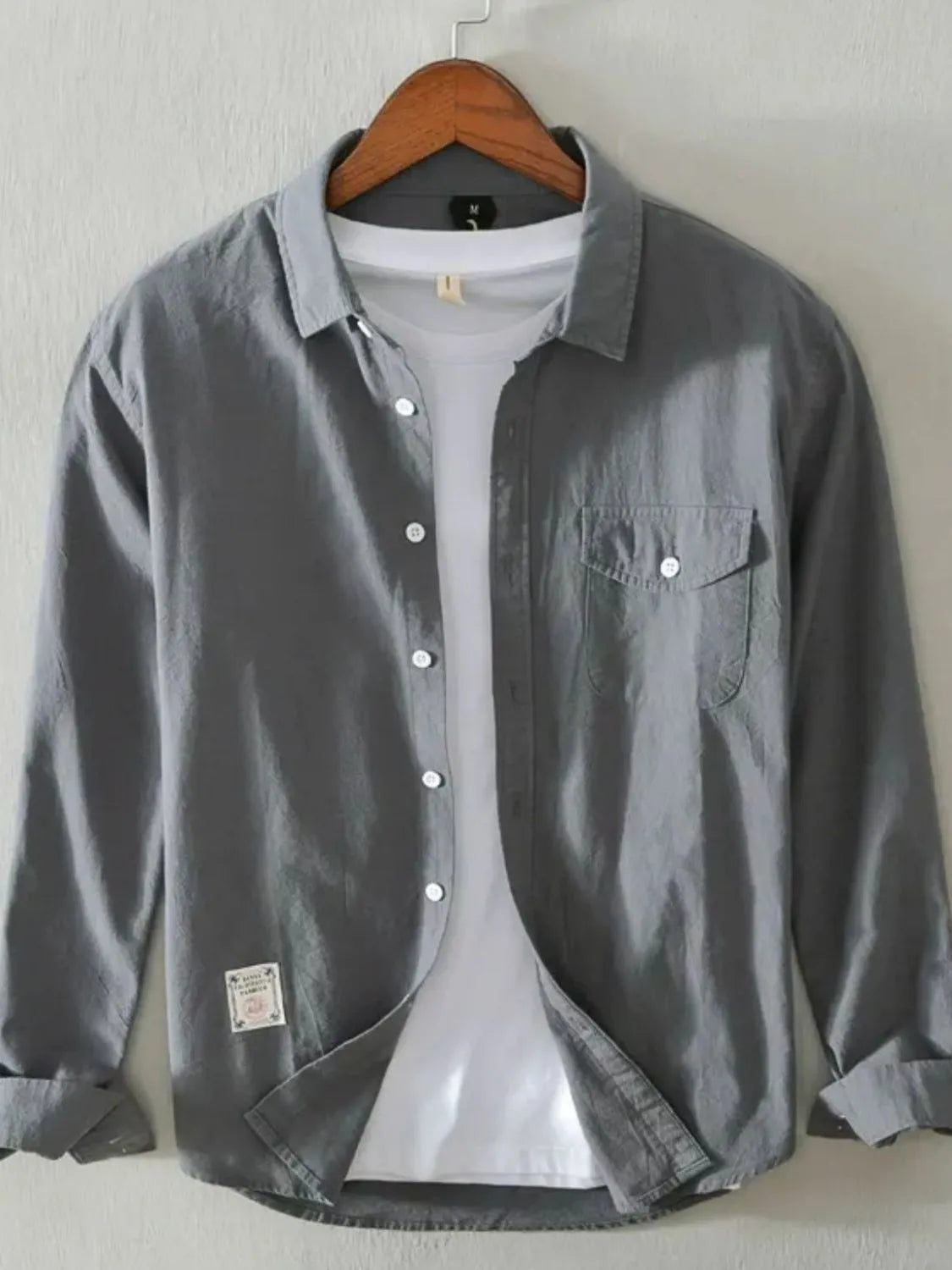 Men's Button Up Long Sleeve Shirt | Shirts Shirts from PHUNKYN