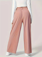 Wide Leg Pants with Pockets | Trousers Wide Leg Pants from PHUNKYN