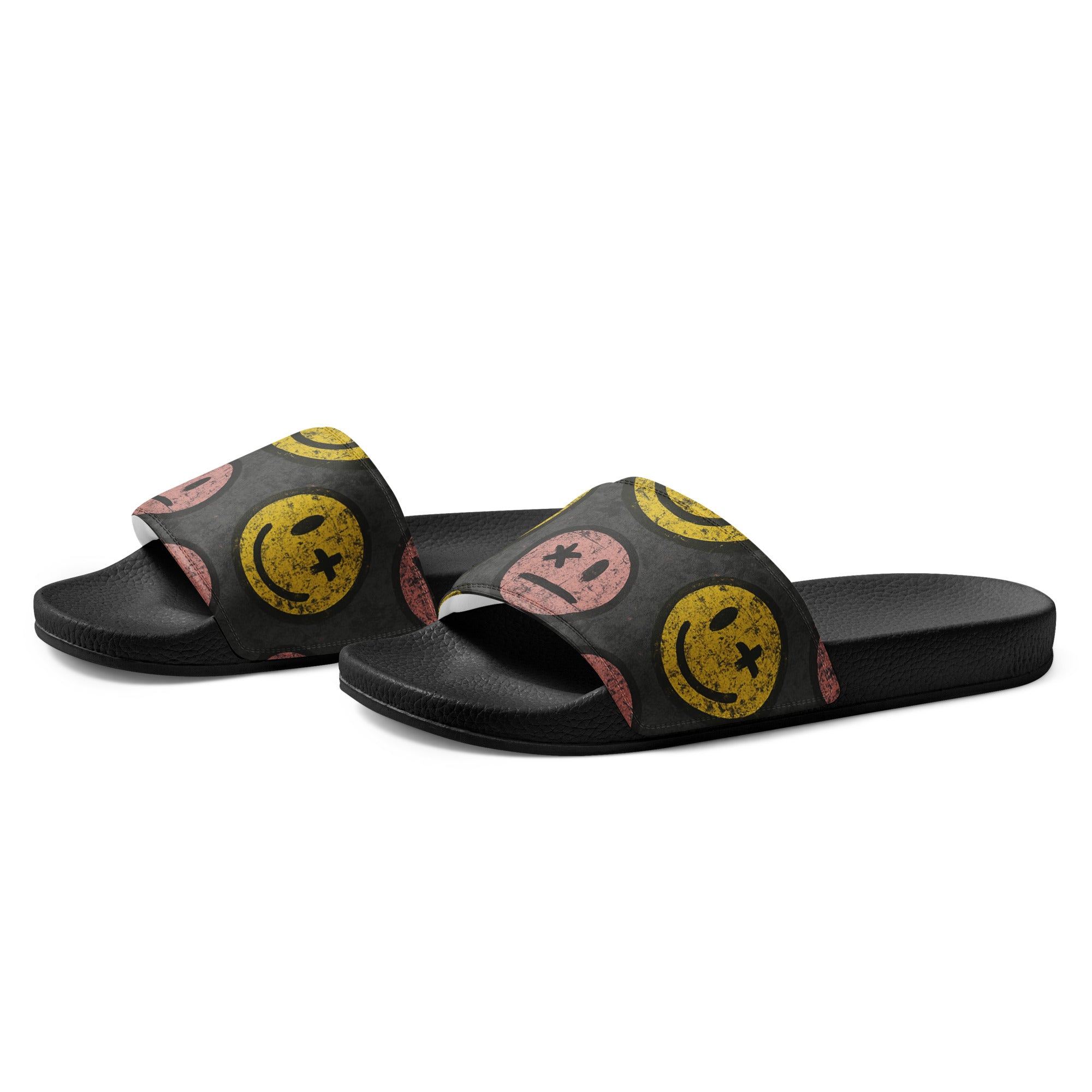 PHUNKYN Smiley Men’s slides | Sandals Slides from PHUNKYN